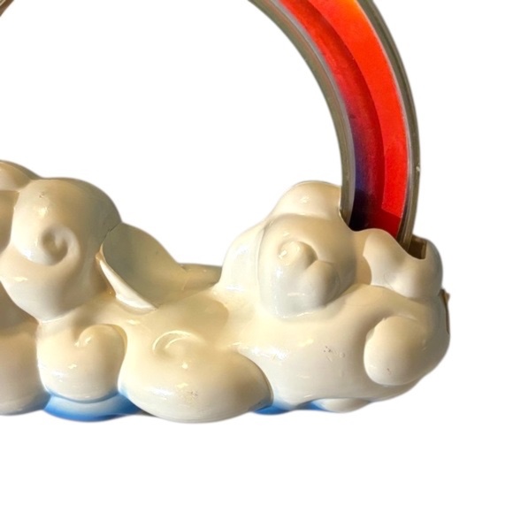 Vintage 1984 Kenner Care Bear Rainbow Roller Cloud Car - Picture 4 of 11